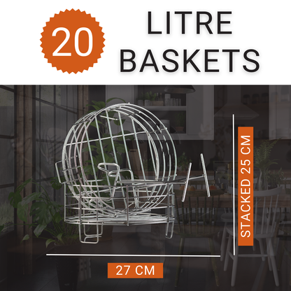 20 Litre Baskets (2 included)