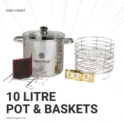 Triply 10 litre Cooking Kit ⭐️ Plus 2 FREE Flavour packs store in freezer (no need to thaw)