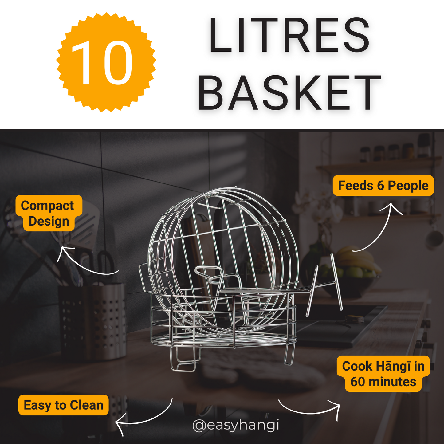 10 Litre Baskets (2 included)