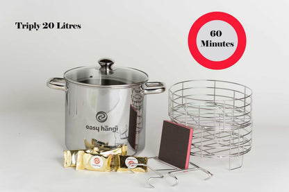 Triply 20L Easy Hāngī Cooking Kit + 4 FREE Flavour Stick Packs